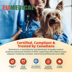 Elimedical sealed bag packaging ensures sterility and convenient storage.