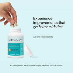 Elimipure Gut Cleanse in morning routine imagery for steady digestion