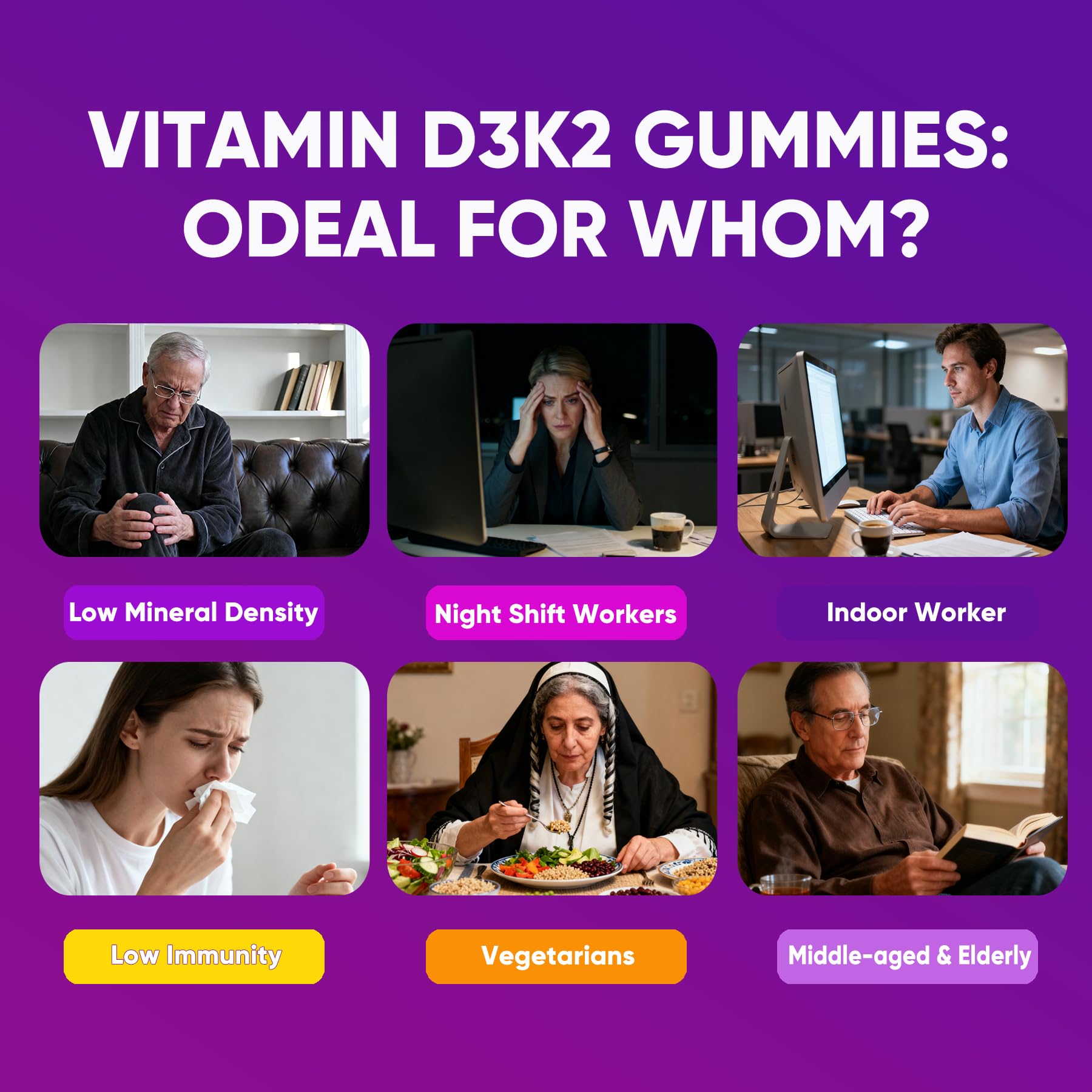 ELLAMENTZ gummies in hand for convenient daily supplementation