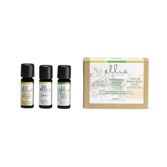Ellia Peppermint bottle with refreshing aroma for focus.