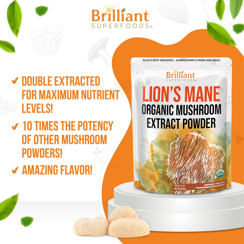 Ellie's Best Lions Mane dissolves in coffee for a smoother cup