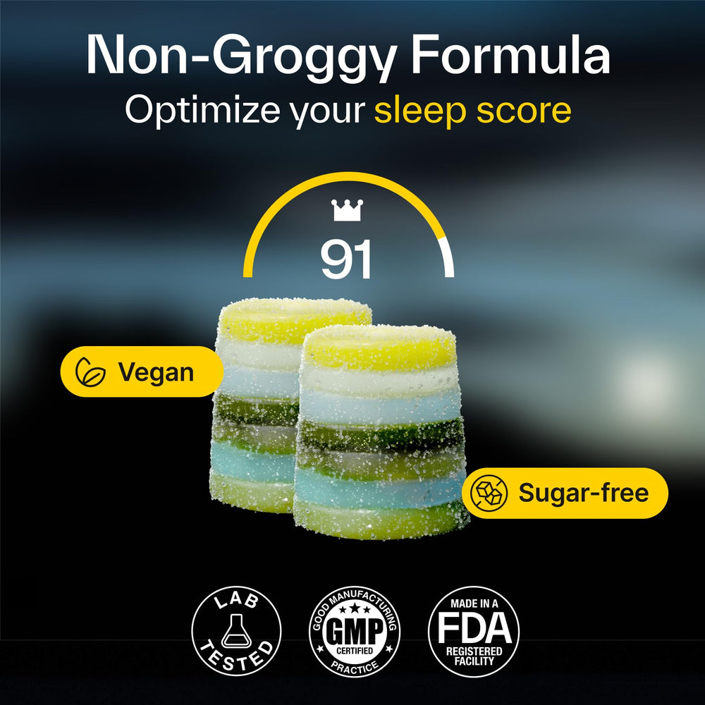 Open Elo Health gummy pack ready for a simple, nightly sleep routine.