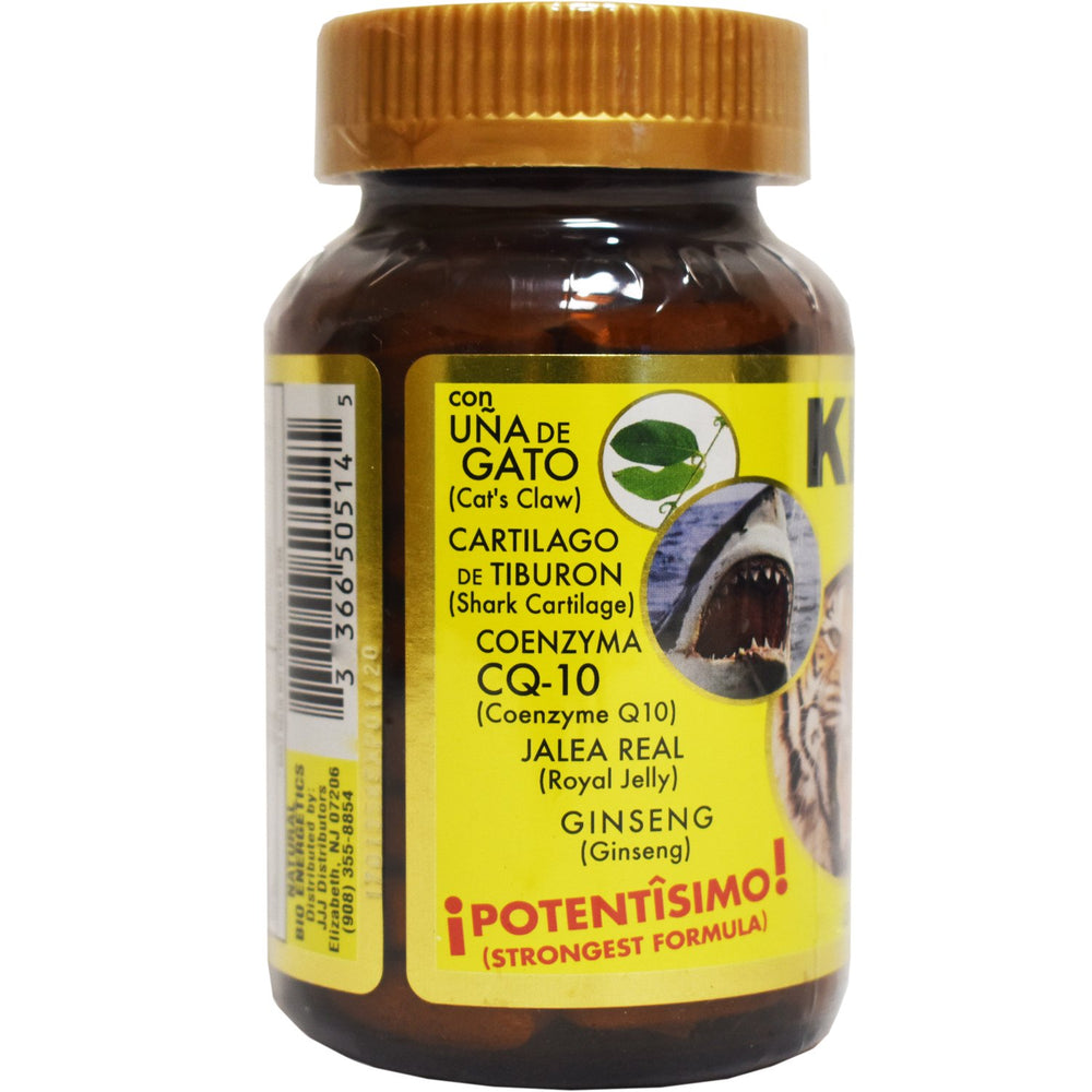 ELP ESSENTIAL KH-9 glass jar with safety seal for convenient daily supplementation.