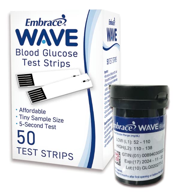 Embrace WAVE+ lancing device provides comfortable punctures for sample collection.