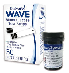 Embrace WAVE+ lancing device provides comfortable punctures for sample collection.