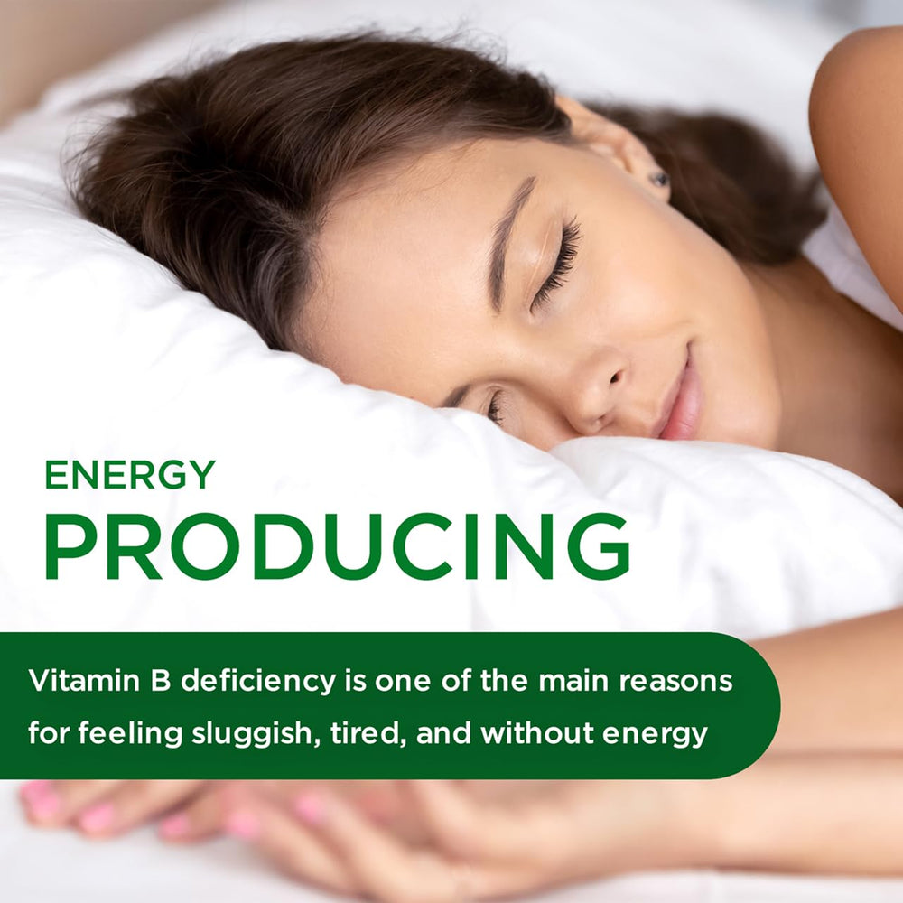 Emerald Labs B-Healthy full-spectrum B vitamins label detail.