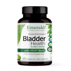 Emerald Labs Bladder Health bottle with cranberry extract for urinary wellness