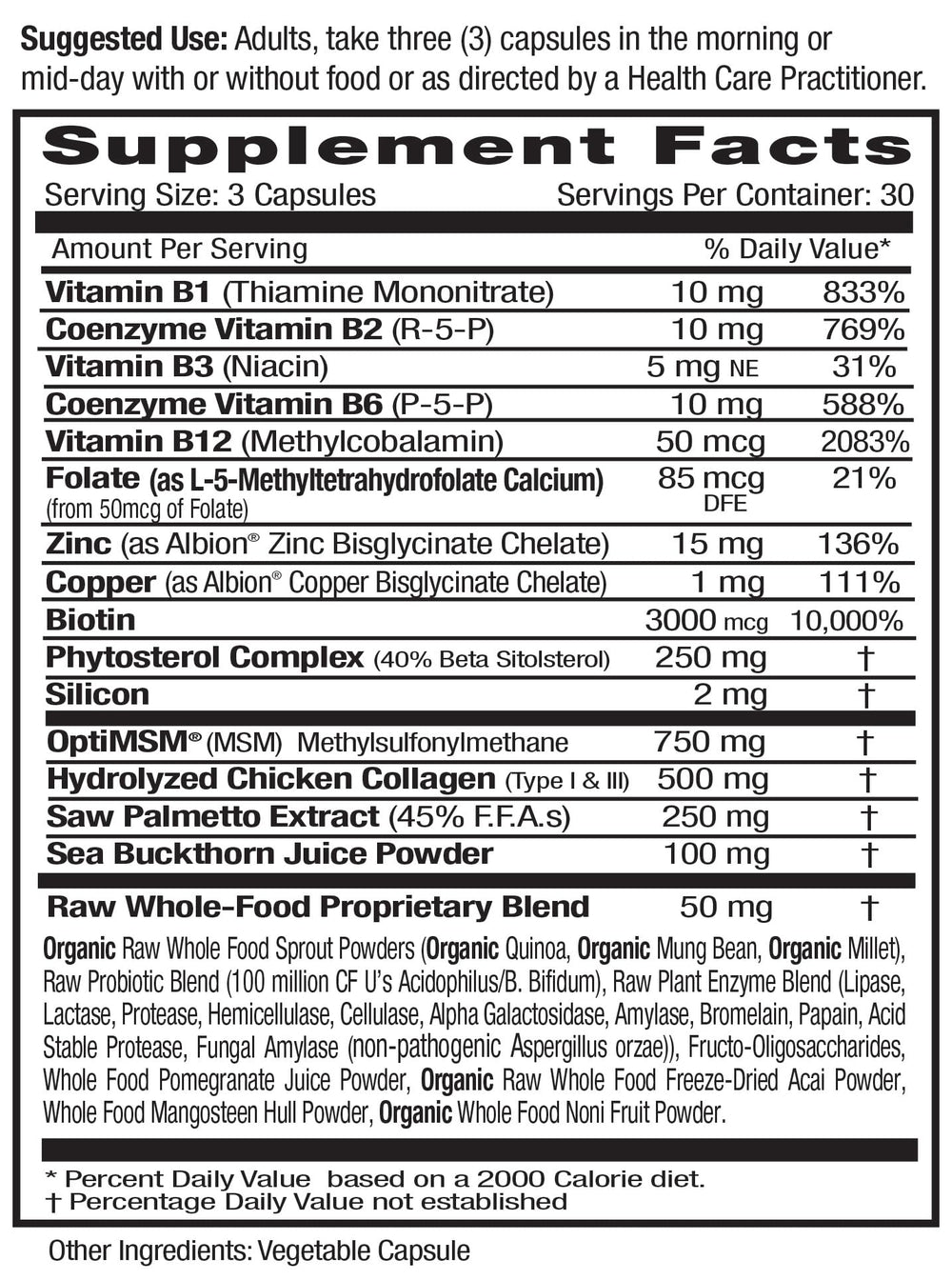 Emerald Labs Collagen Health capsules for daily wellness.