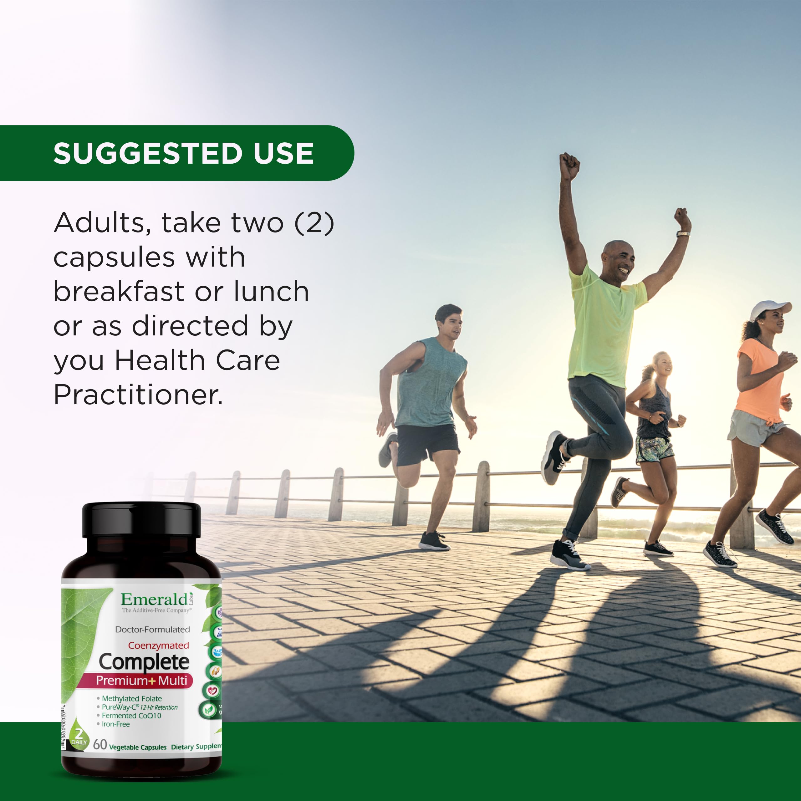 Emerald Labs Complete Premium Multi antioxidant blend closeup highlights full-spectrum nutrients.