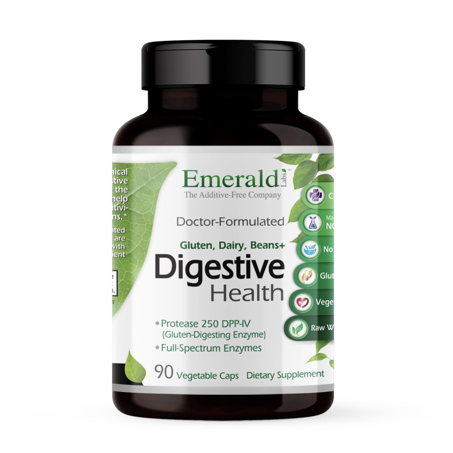 Emerald Labs Digestive Health enzymes for daily digestion support.
