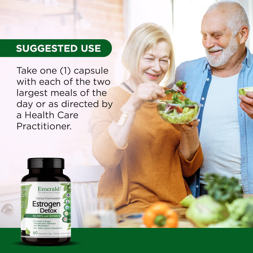 Emerald Labs Estrogen Detox Setria L-Glutathione capsule close-up