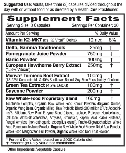 Emerald Labs Hawthorn berry capsules promote heart wellness and circulation