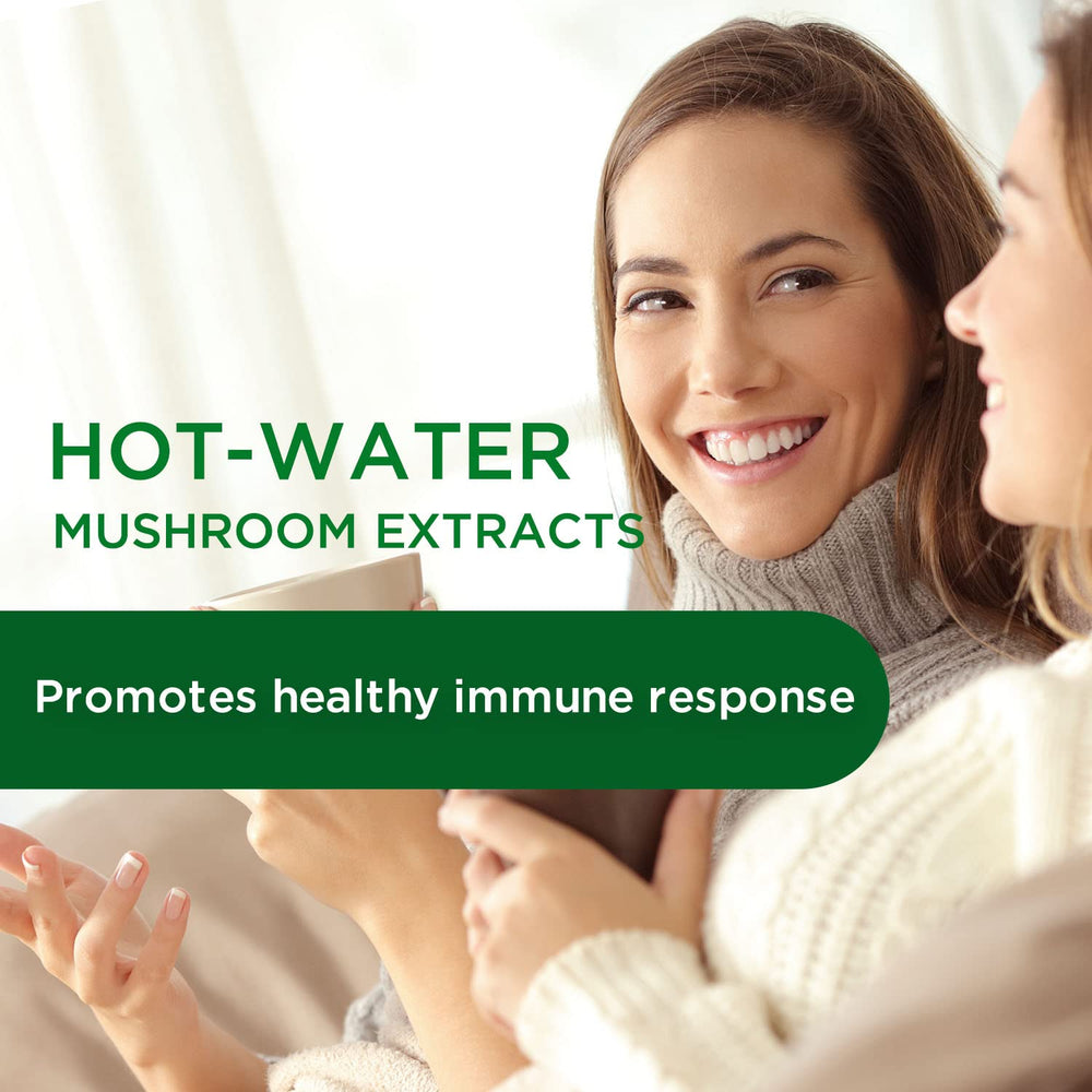 EMERALD LABS Maitake Gold mushrooms imagery highlights immune-support ingredient