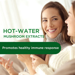 EMERALD LABS Maitake Gold mushrooms imagery highlights immune-support ingredient