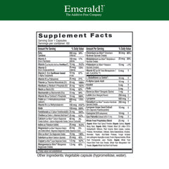 Emerald Labs Men's 45+ 1-Daily Multi capsules for bone and heart health.