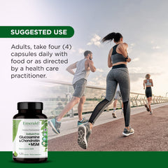 Veggie capsules by Emerald Labs offer gluten-free, additive-free joint support options