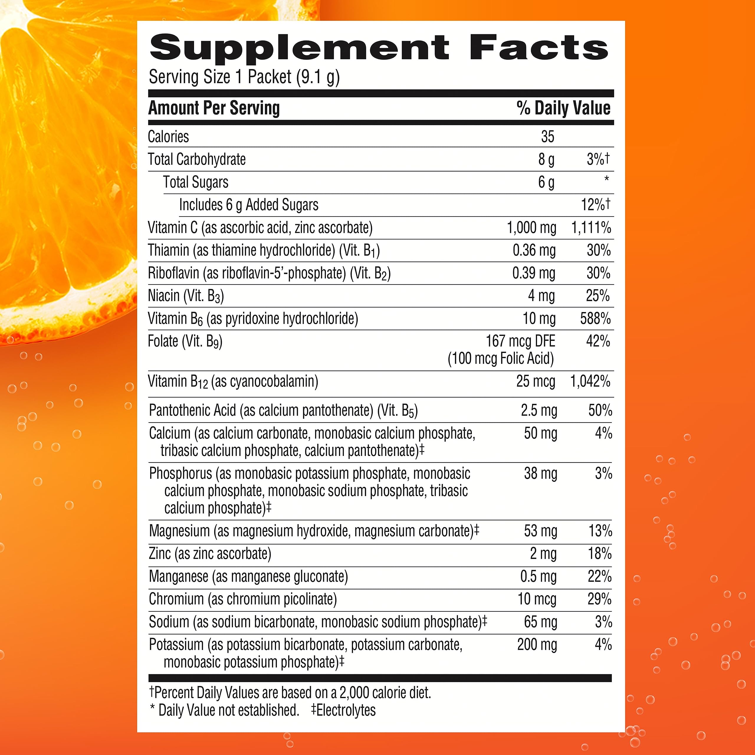 Post-workout hydration with Emergen-C to replenish electrolytes and vitamin C after exercise.