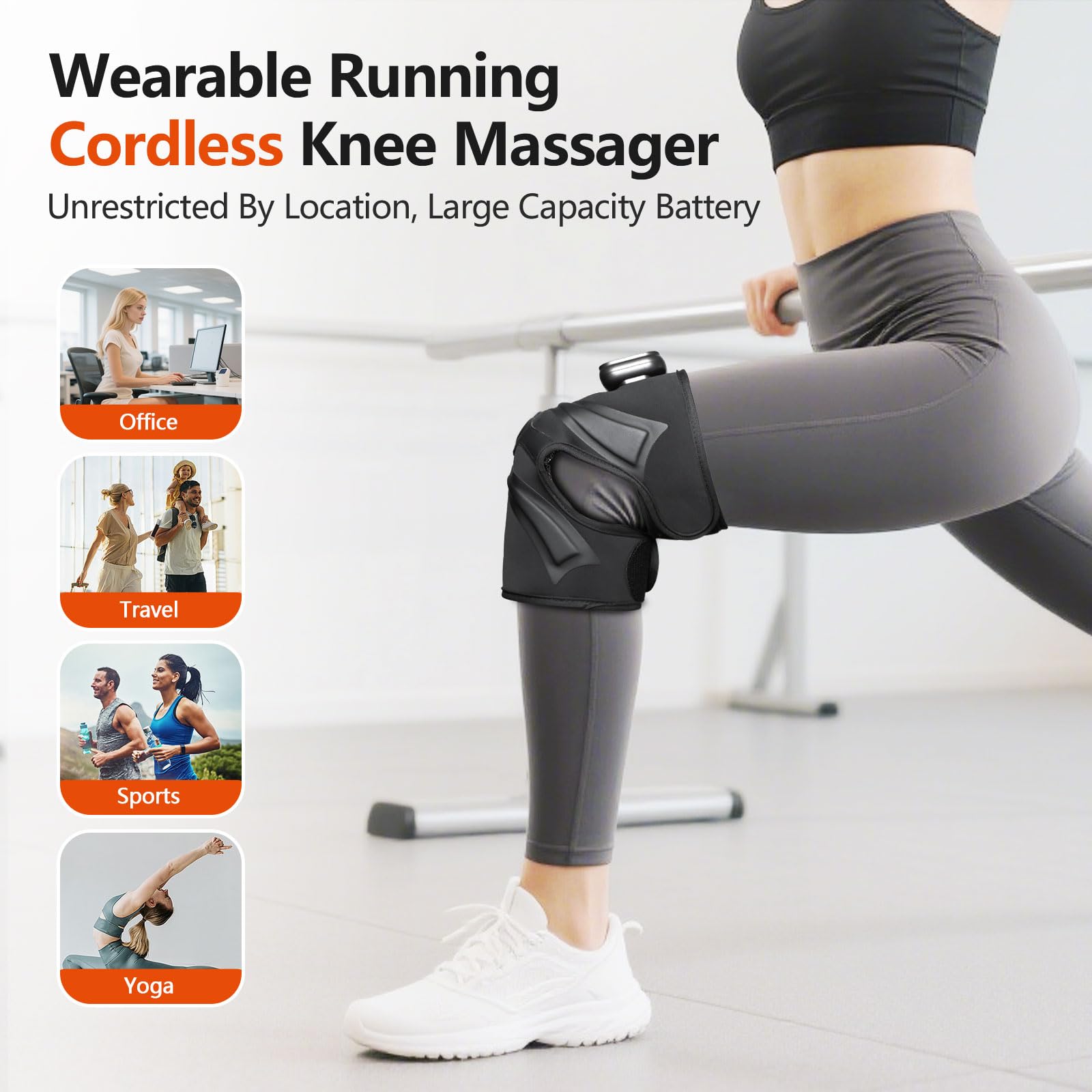Emicool adjustable strap extension supports users of all body types.