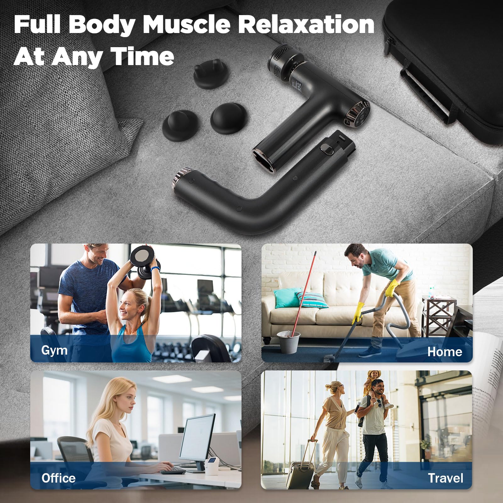 Emicool silicone heads offer attachments for different muscle groups.