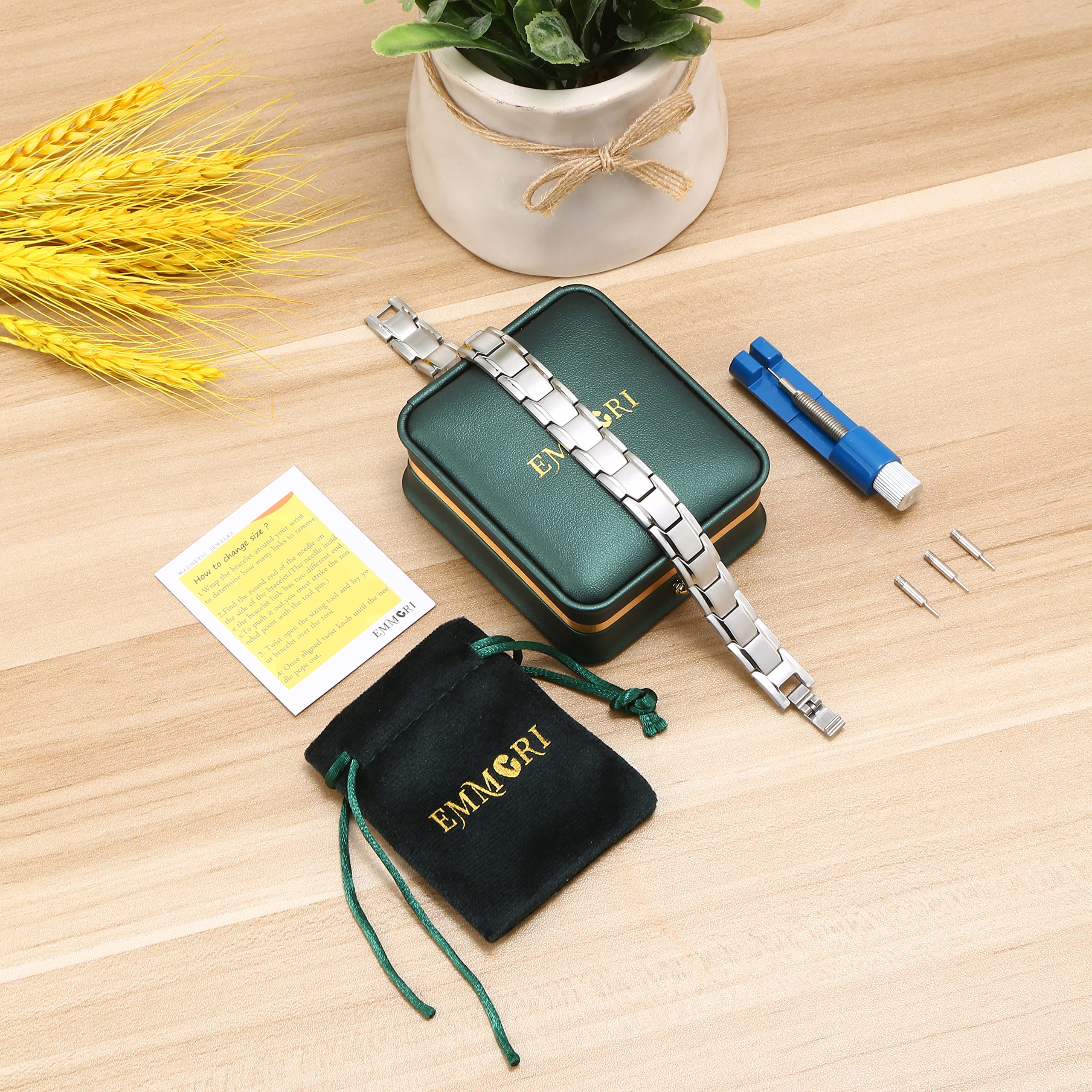 Emmori Ultra Strength Bracelet packaging box showing gift-ready presentation