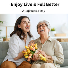 Empower Health Labs Nerve Relief ingredients label highlights California poppy and Passionflower for restful evenings.