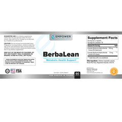 NewBerbaLean berberine capsules close-up highlighting vitality and digestion