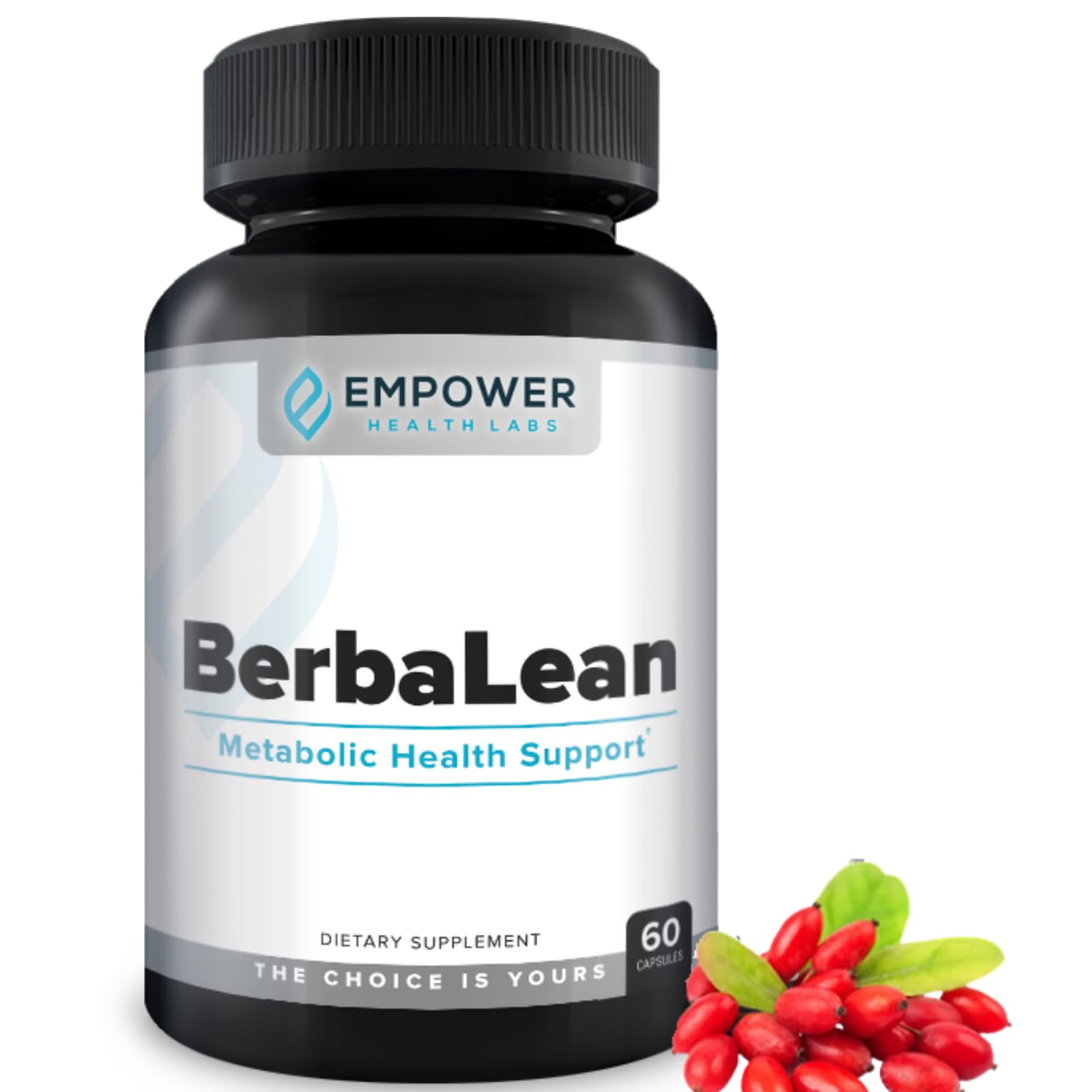 Person taking a NewBerbaLean capsule as part of daily wellness routine