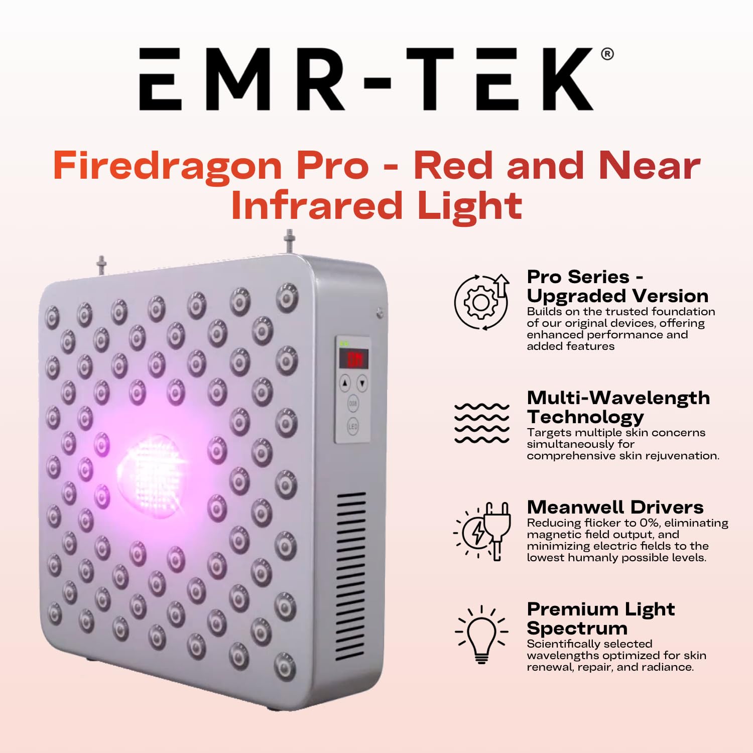 Firedragon Pro full-body therapy setup enabling hands-free sessions