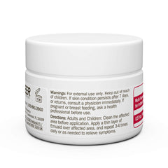 Close view of EMUAIDMAX for athlete's foot and jock itch care.