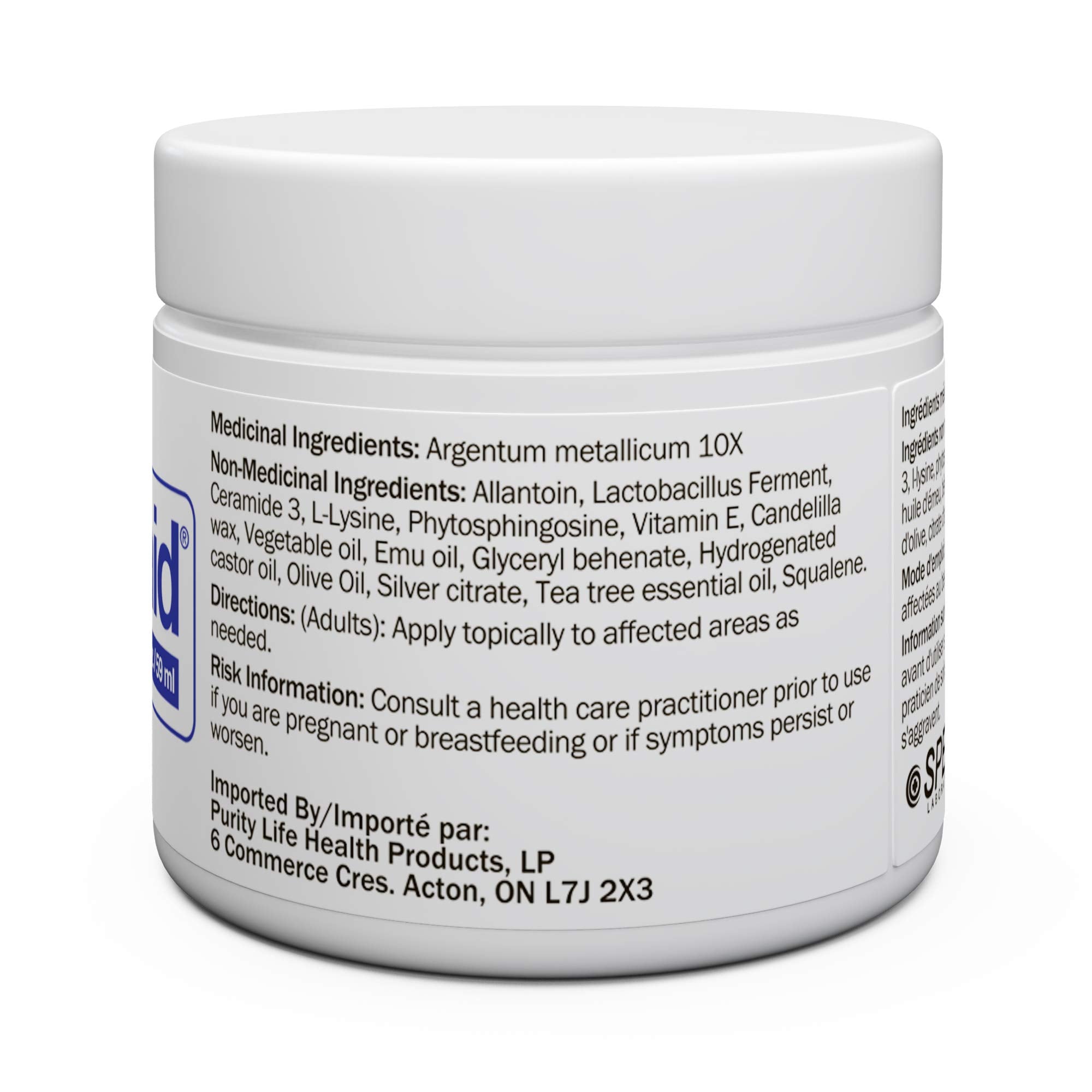 Close-up of Emuaid Ointment applied to irritated skin for relief.