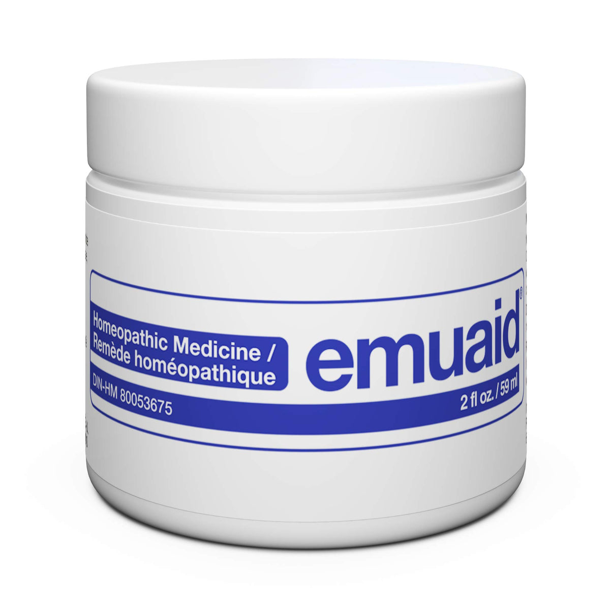 Emuaid Ointment jar on skin for soothing moisture and nourishment.