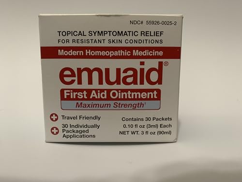 Emuaid travel packets enable quick spot care for eczema and rashes.