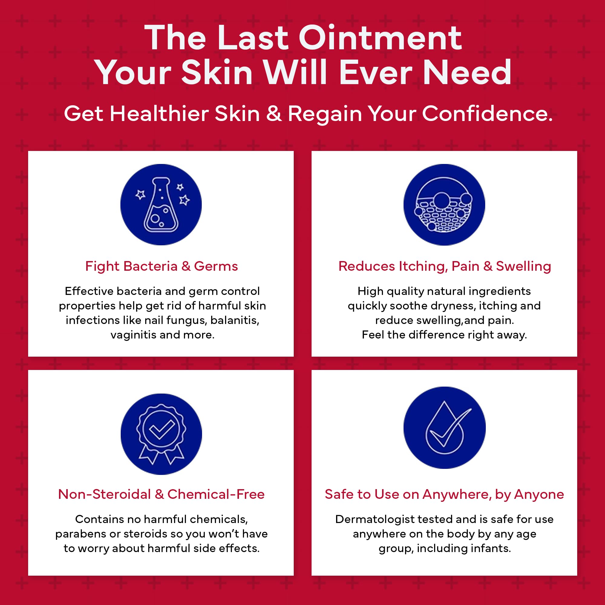 emuaidMAX ointment jar front highlighting trusted, skin-soothing topical solution