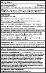 Emu Therapy Bluespring cream label closeup with premium ingredient feel