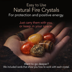 Enchanted Lion Carnelian tumble energizes routines with vibrant color.