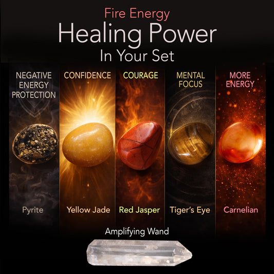 Enchanted Lion Yellow Jade tumble for confidence and tactile focus.