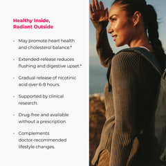 Endur-acin extended-release matrix imagery communicates 4–8 hour activity.