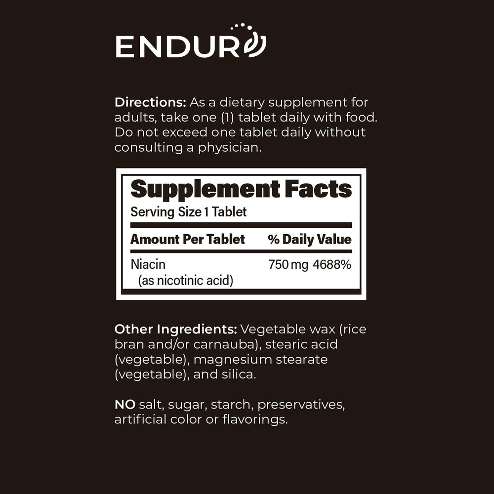 US-made Endur-acin product packaging.