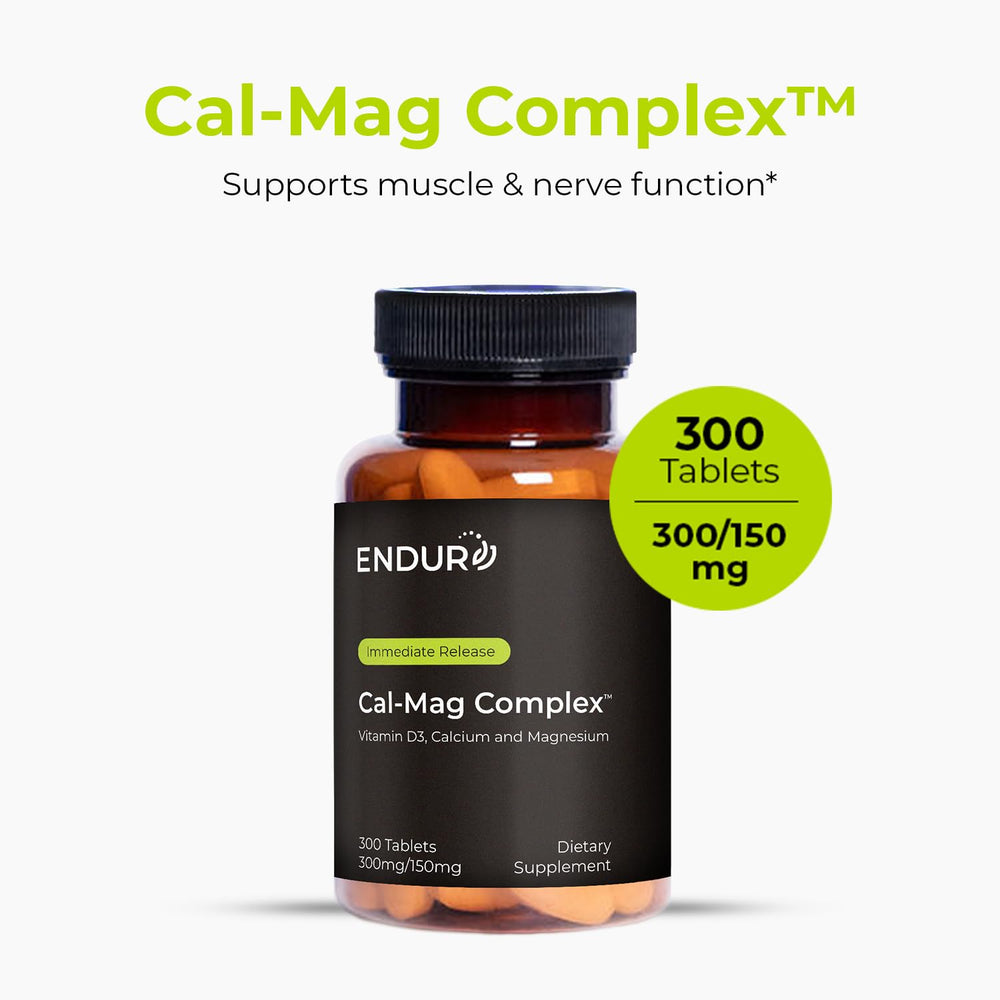 Endur Cal-Mag Complex bottle close-up with label details for transparency.