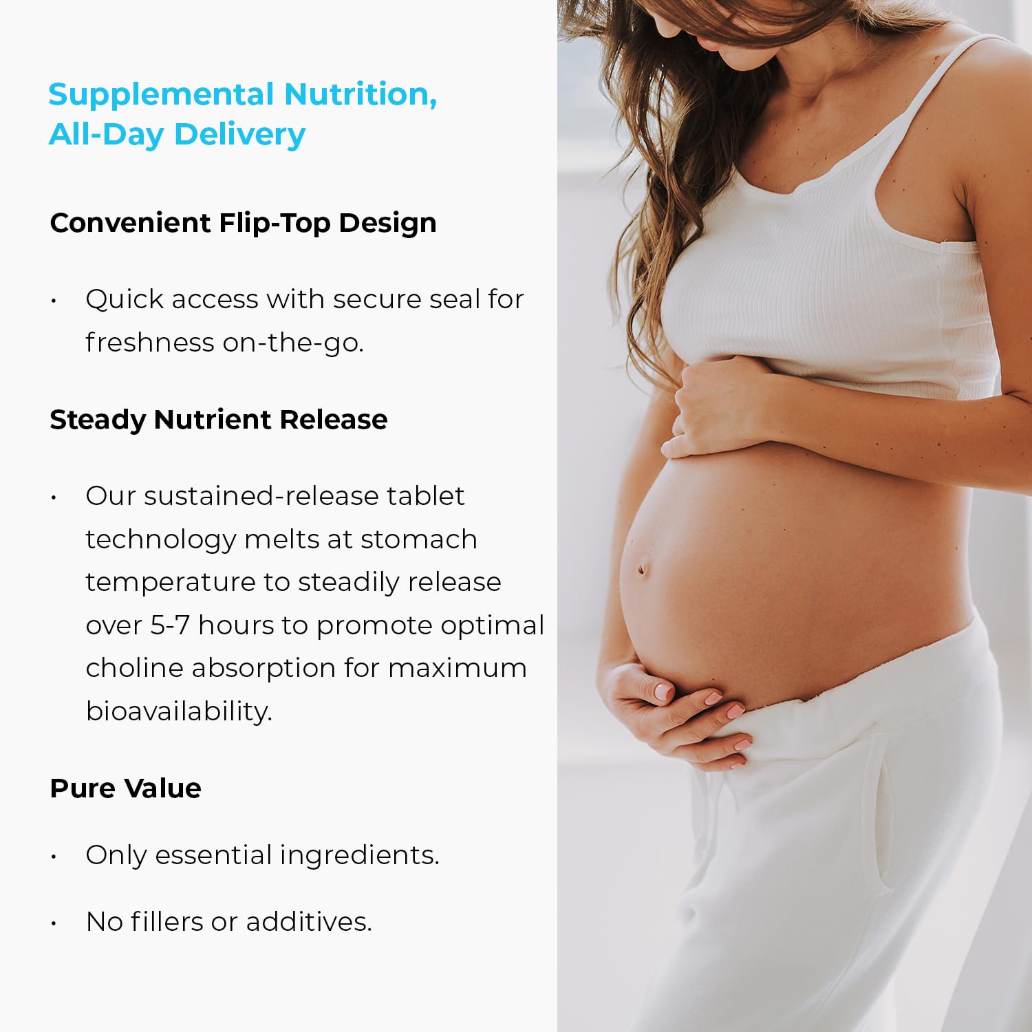 Endurance Choline liver and brain care visual for cellular support