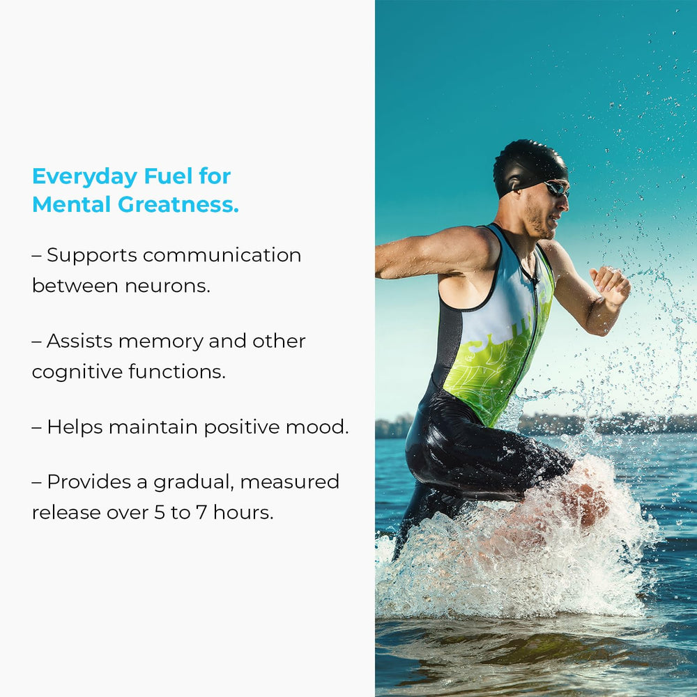 Endurance Tauromag SR label close-up emphasizes ingredients and quality for brain health.
