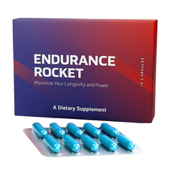 Endurance Rocket 10-capsule pack ready for on-the-go supplementation and daily use