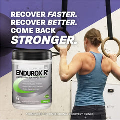 Endurox R4 recovery scene athlete illustrating a post-workout ritual