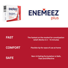 Enemeez Plus 5ml mini-enema dosage ready to use