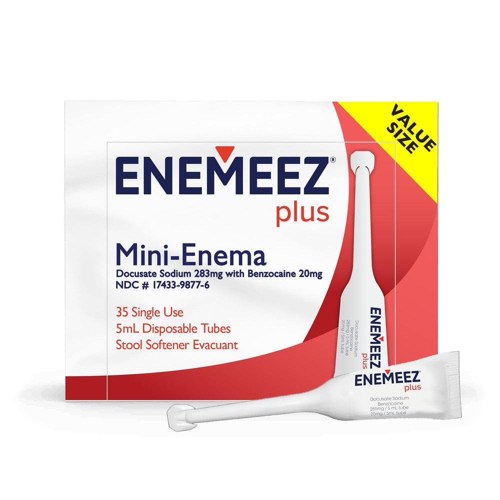 Enemeez Plus flexible nozzle supports smooth insertion with less irritation.