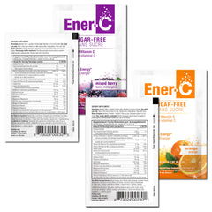 Ener-C real fruit extracts flavoring the sugar-free mix.