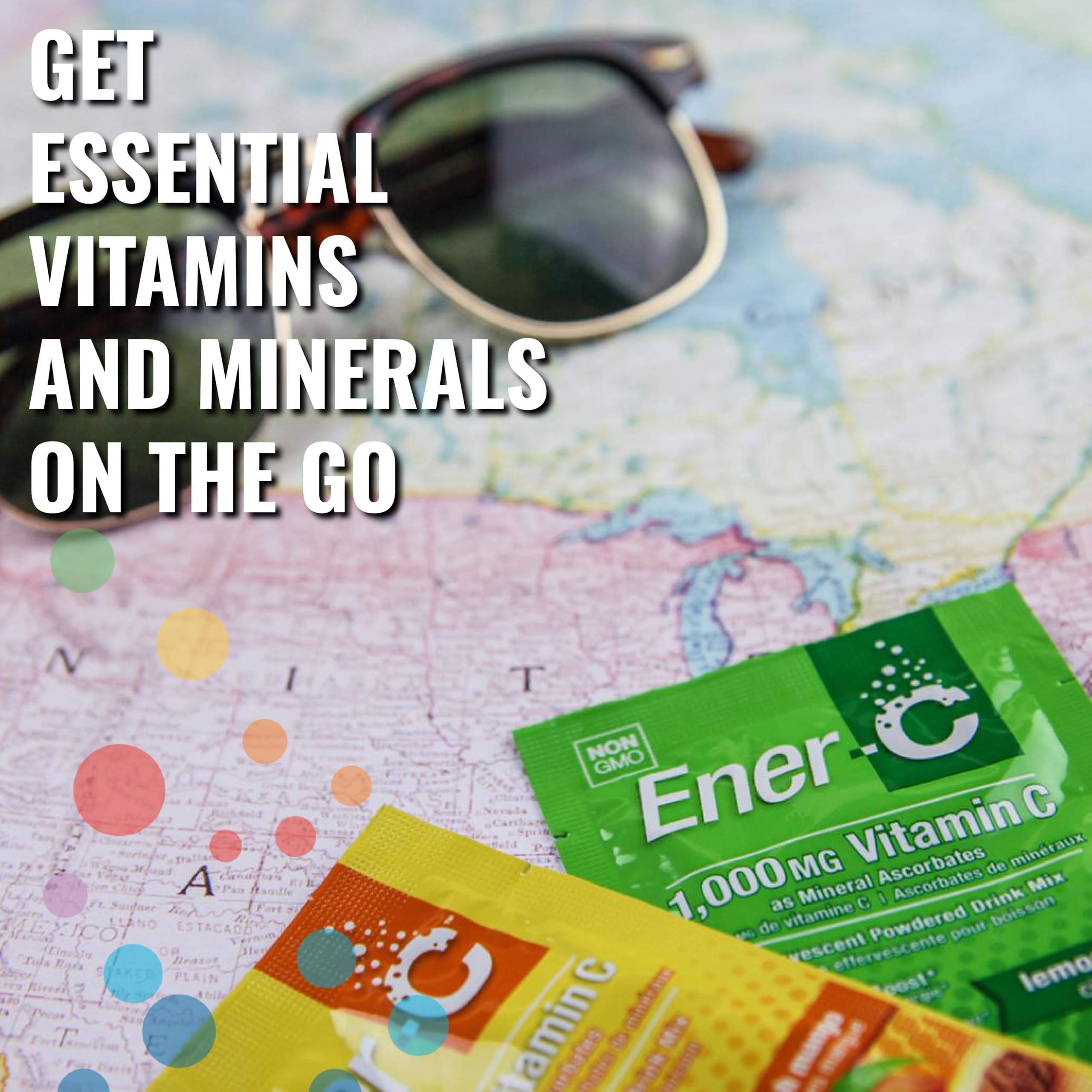 Ener-C vegan gluten-free formulation packet suitable for sensitive diets.