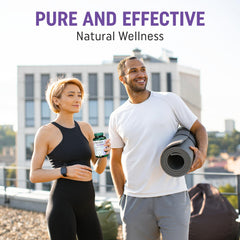 Enerex serrapeptase bottle suggests natural, clean-label formulation for daily routines.