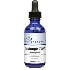 Energetix Drainage Tone bottle; compact homeopathic aid for daily wellness routines.