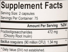 Packaging view of Energetix Flora Synergy bottle